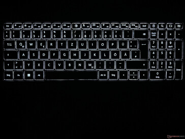 Iluminação do teclado