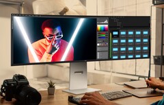 O LG UltraWide 49U950A-W tem um painel IPS de 49 polegadas com uma proporção de 32:9 (Fonte da imagem: LG)