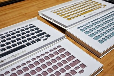 Conjuntos de teclas coloridas para o Lenovo IdeaPad Vibe.