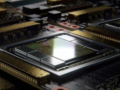 Uma GPU Nvidia A100 (Fonte da imagem: Nvidia)