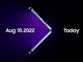 O Galaxy Z Flip4 será um dos muitos produtos Samsung revelados em 10 de agosto. (Fonte da imagem: Samsung)