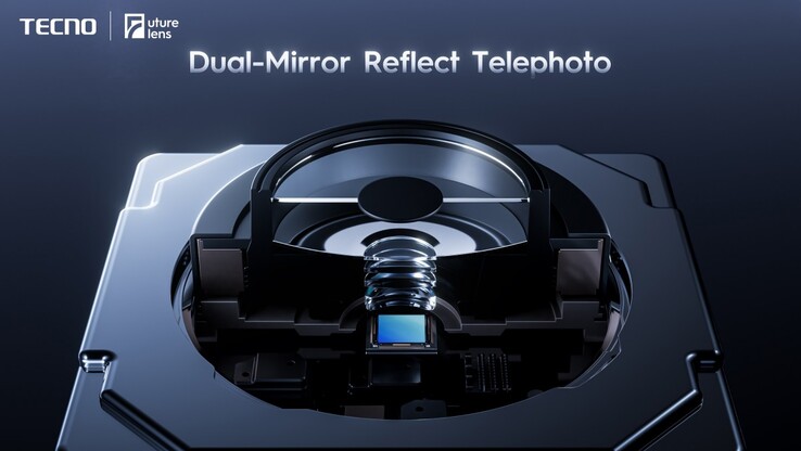 Telefoto Reflect Dual-Mirror da Tecno (Fonte da imagem: Tecno)