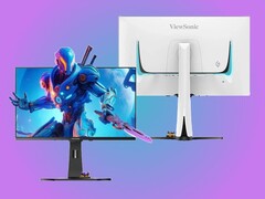 O ViewSonic XG273F-2K-OLED com modo duplo de 540Hz/720Hz. (Fonte da imagem: ViewSonic)
