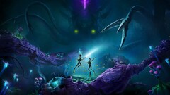 Os fãs podem esperar um oceano em constante evolução repleto de beleza alienígena, naturalismo e uma rica narrativa. (Fonte da imagem: Unknown Worlds)