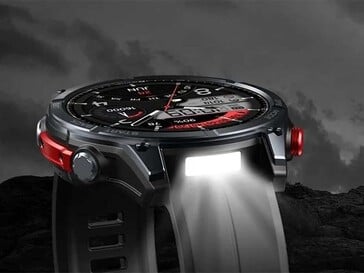 Uma lanterna LED dedicada está disponível (Fonte da imagem: Zeblaze)