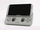 O suposto dispositivo portátil para jogos da Anbernic parece um retrocesso ao clássico Xperia Play. (Fonte da imagem: via Baidu)