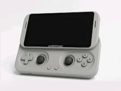 O suposto dispositivo portátil para jogos da Anbernic parece um retrocesso ao clássico Xperia Play. (Fonte da imagem: via Baidu)