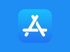 O logotipo da Apple App Store