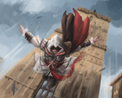 O jogo Assassin's Creed, agora cancelado, tinha o codinome "Project Scarlet". Na foto - arte de fã de Ezio Auditore da série AC. (Fonte da imagem: u/artofani via r/IndianGaming)