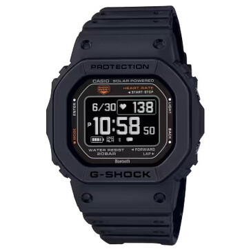 O relógio Casio G-Shock G-SQUAD DW-H5600-1JR smartwatch. (Fonte da imagem: Casio)
