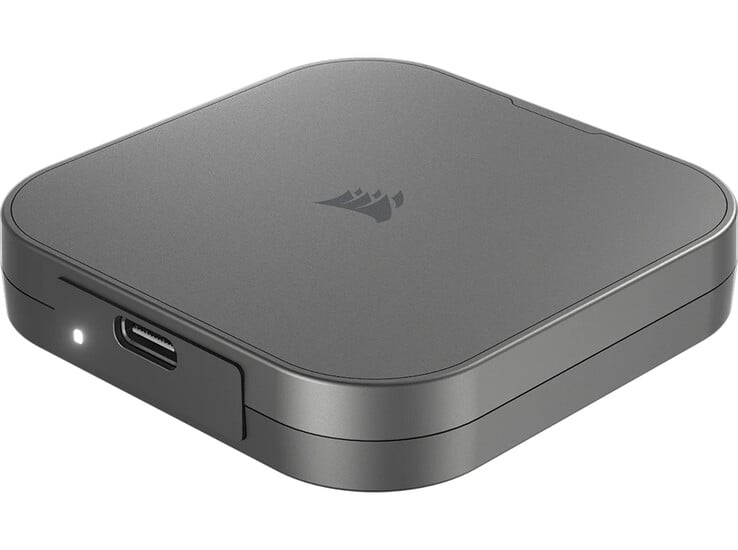 Design do SSD portátil (Fonte da imagem: Corsair)