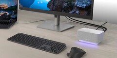 A doca Logi Dock é uma estação de acoplamento e um viva-voz. (Fonte da imagem: Logitech)