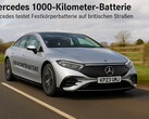 Bateria de 1000 quilômetros da Mercedes: Mercedes testa bateria de estado sólido em estradas britânicas. (Fonte da imagem: DallE3)