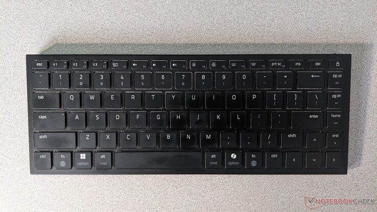 Vista superior do design do Razer Joro