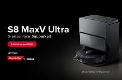 A Roborock anunciou o lançamento de vendas do S8 MaxV Ultra. (Imagem. Roborock)