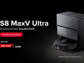 A Roborock anunciou o lançamento de vendas do S8 MaxV Ultra. (Imagem. Roborock)