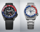 À esquerda (foto), temos o Seiko SRPL99, enquanto à direita, temos o Seiko SSK047. (Fonte da imagem: Seiko)