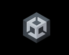 O logotipo da Unity em um fundo preto (fonte da imagem: Unity)