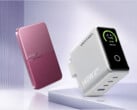 O carregador portátil Vention Série H de 5.000 mAh e o carregador Dash Pro de 140 W com tecnologia GaN