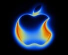Logotipo interativo do Apple no site oficial. (Fonte da imagem: Apple)