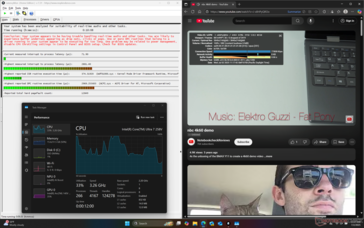 Os problemas de DPC estão presentes, mas não há queda de quadros durante a reprodução de vídeos em 4K60