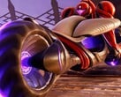 Samus de Metroid Prime 4: Beyond em sua moto Vi-O-La (Fonte da imagem: Nintendo of America no YouTube, captura de tela)