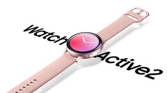 O Galaxy Watch Active 2 ganhou orientação vocal de seu sucessor. (Fonte da imagem: Samsung)