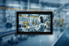 PC de painel industrial Nexcom criado para HMI, automação e IA de borda 