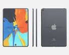 O iPad mini Pro pode ser parecido com o iPad mini 6, cujos revestimentos vazaram em janeiro. (Fonte da imagem: xleaks7 & Pigtou)