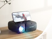 O projetor BlitzWolf BW-V3 Mini LED pode lançar imagens de até 120" (~305 cm) de largura. (Fonte de imagem: BlitzWolf)