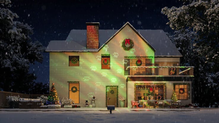 As novas Govee Outdoor Projector Lights. (Fonte da imagem: Govee via Amazon)