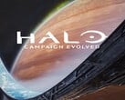 É exibido o banner de Halo: Campaign Evolved