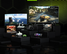 Uma imagem que serve como marketing promocional para o GeForce Now da Nvidia