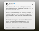 A OpenCode confirma a violação de segurança e o vazamento de chaves de API
