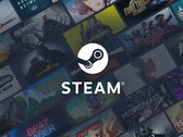 Logotipo da Steam sobre as capas dos jogos. (Fonte da imagem: Valve)