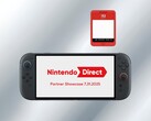 Cartão Game-Key do Switch 2 mostrado acima do console (Fonte da imagem: Nintendo of America com edições)