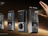 A nova série D2 da TCL inclui o D2, o D2 Plus e o D2 Pro smart door lock (Fonte da imagem: TCL)