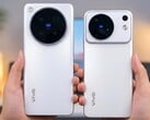 As imagens que circulam atualmente destacam as diferenças de design entre os modelos Vivo X500 Pro (à esquerda) e o Vivo X500.