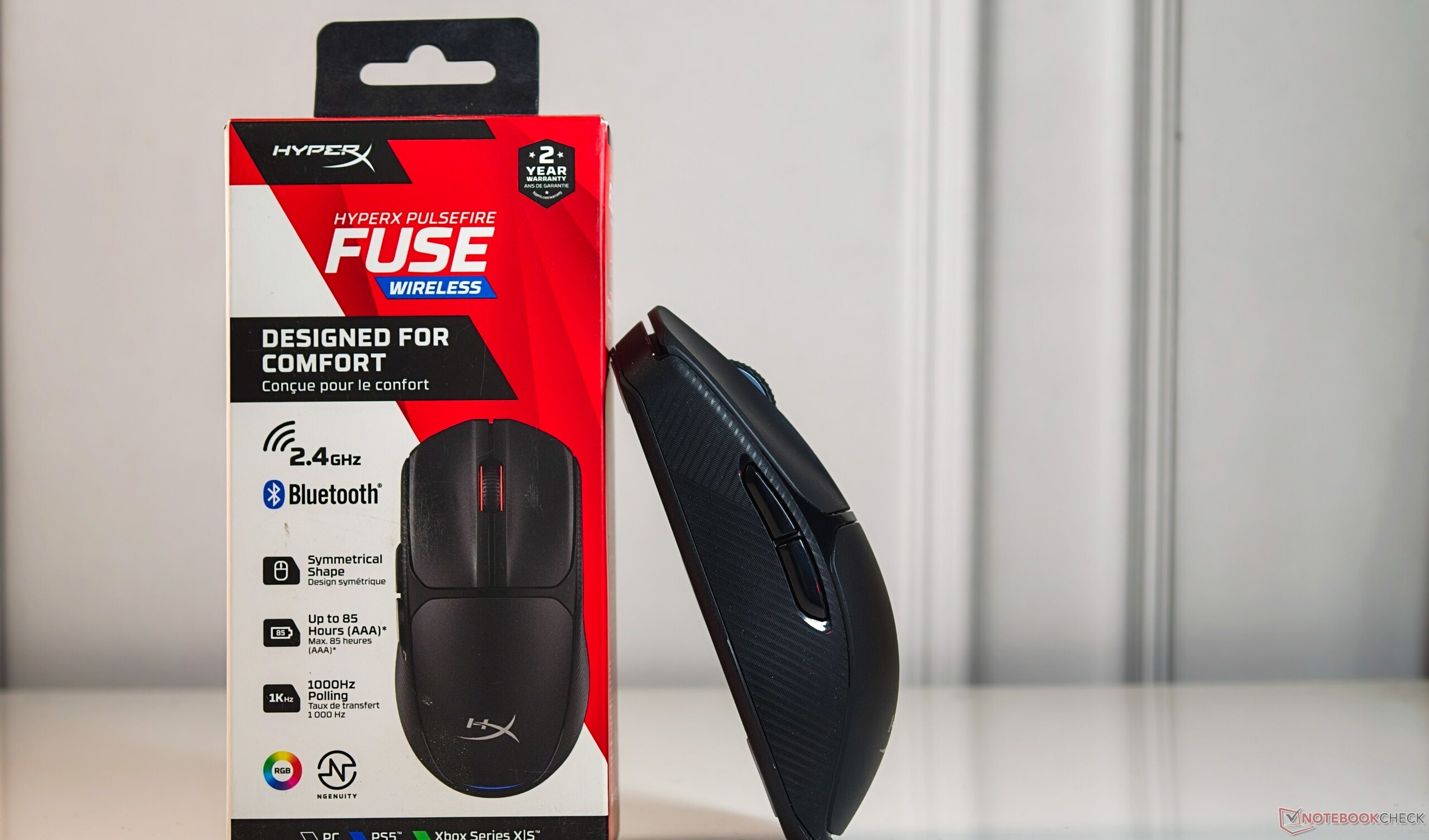 Mouse para jogos HyperX Pulsefire Fuse Wireless em análise