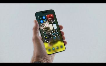 centro de controle do iOS 18 (imagem via Apple)