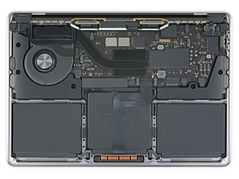 MBP 13 2020 Entrada M1 (Fonte: iFixit)