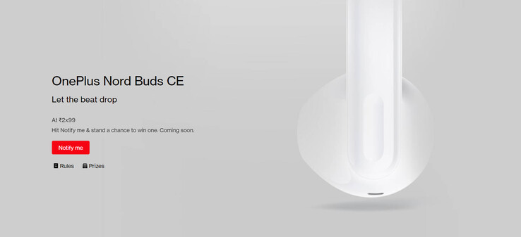 Um novo teaser da Nord Buds CE. (Fonte: OnePlus)