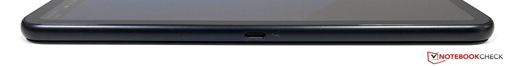 Lado direito: USB-C c/ Thunderbolt 4 (Power Delivery, DisplayPort)