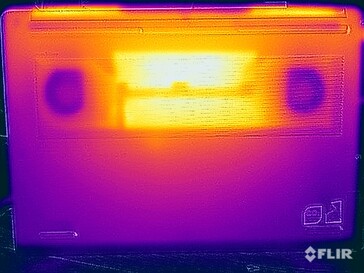 Teste de estresse de temperatura da superfície (parte inferior)