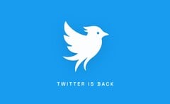 Logotipo do Twitter.now. A nova rede social tem como objetivo reviver a experiência clássica do Twitter.