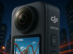 Uma imagem conceitual do DJI Osmo 360 com base em recentes vazamentos práticos. (Fonte da imagem: Hakasushi)