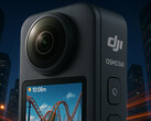 Uma imagem conceitual do DJI Osmo 360 com base em recentes vazamentos práticos. (Fonte da imagem: Hakasushi)