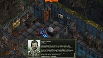 Na imagem: uma captura de tela do jogo Dustwind: Resistance.