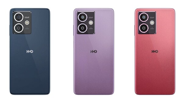 O HMD Crest está disponível em três cores na Índia, mas a versão global virá em uma nova cor. (Fonte da imagem: HMD)