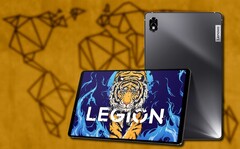 A Lenovo Legion Y700 foi tocada como concorrente para o Apple iPad Mini 6. (Fonte de imagem: Lenovo/Unsplash - editado)